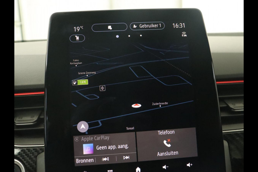 Renault Arkana 1.6 E-Tech Hybrid 145 R.S. Line | Trekhaak | Stoel & stuurverwarming | Adaptive cruise | Camera | Carplay | Navigatie | Keyless | Leder/Alcantara