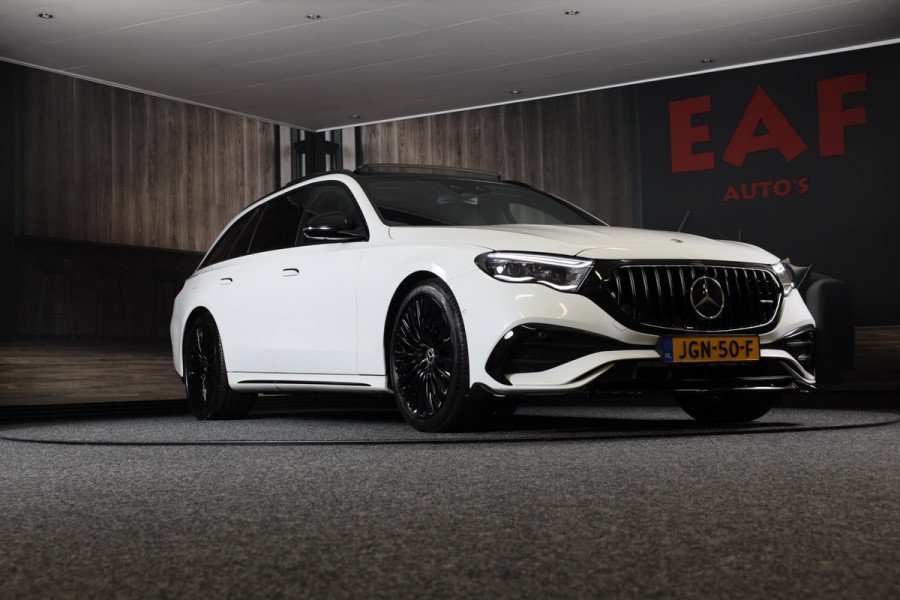 Mercedes-Benz E-Klasse Estate 300 e AMG 53 Look / HYPERSCREEN / Burmester / Acc / Lane Assist / 360 Camera / Pano / Trekhaak / 20