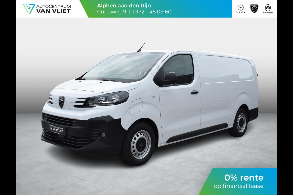 Peugeot e-Expert L3 75 kWh 3 ZITS | 0% RENTE | NAVI & CARPLAY | ACHTERUITRIJCAMERA MET SENSOREN | E.C.C. | UIT VOORRAAD LEVERBAAR