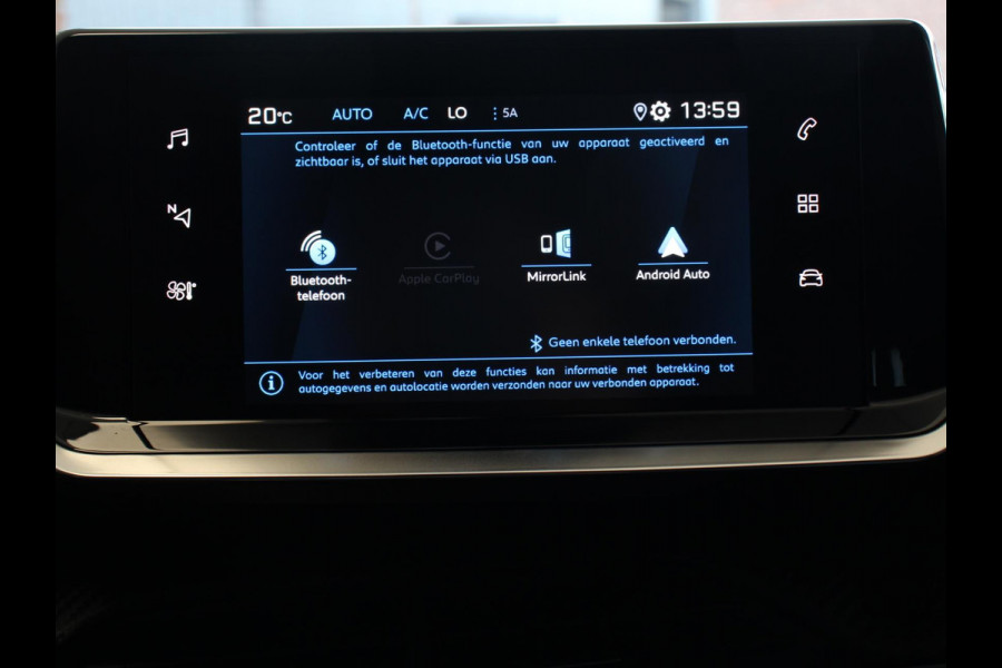 Peugeot 208 1.2 PureTech 100pk Automaat Allure Pack Climate control Adaptive cruise control LED Achteruitrijcamera Parkeersensor achter Verwarmde voorstoelen Apple Carplay/ Android Auto