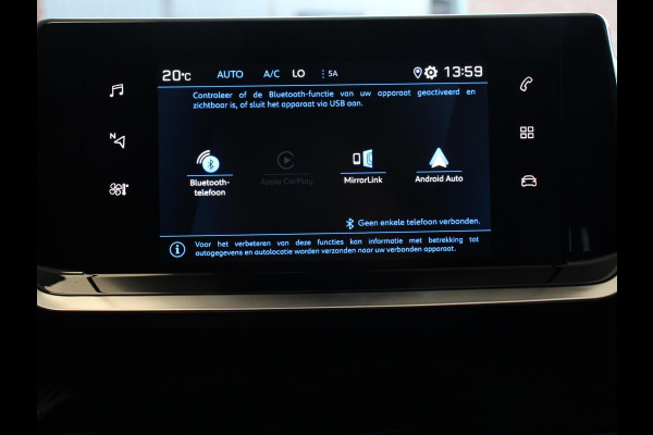 Peugeot 208 1.2 PureTech 100pk Automaat Allure Pack Climate control Adaptive cruise control LED Achteruitrijcamera Parkeersensor achter Verwarmde voorstoelen Apple Carplay/ Android Auto