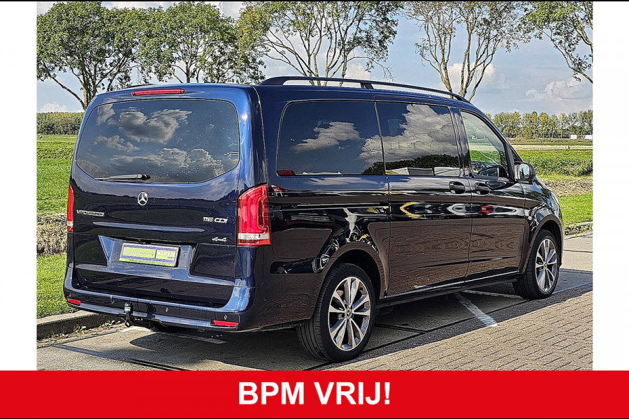 Mercedes-Benz Vito 116 CDI L2 DC 4MATIC Led Automaat Airco/ECC Distronic 163Pk Euro6!