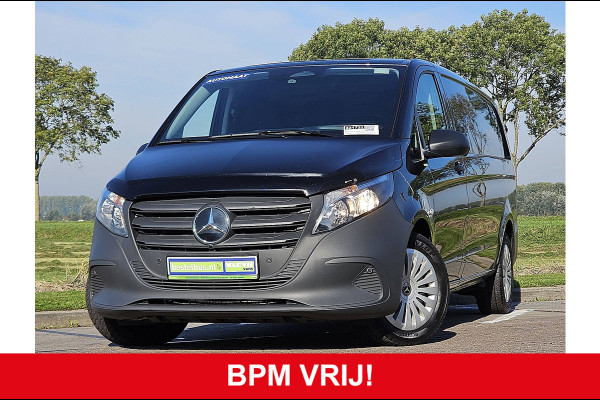 Mercedes-Benz Vito 114 CDI L3 Automaat Achterdeuren Airco 143Pk Euro6 Nieuw-Type Bpm-Vrij!