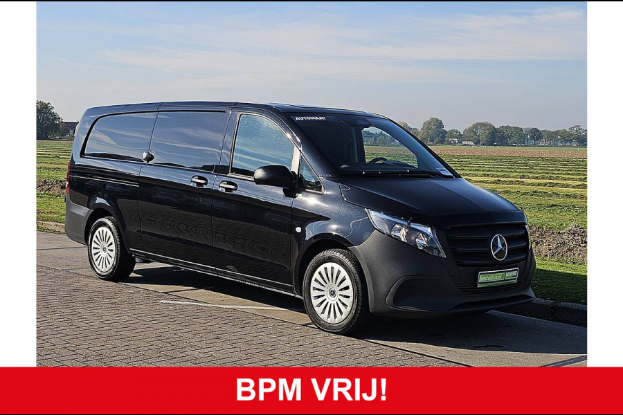 Mercedes-Benz Vito 114 CDI L3 Automaat Achterdeuren Airco 143Pk Euro6 Nieuw-Type Bpm-Vrij!