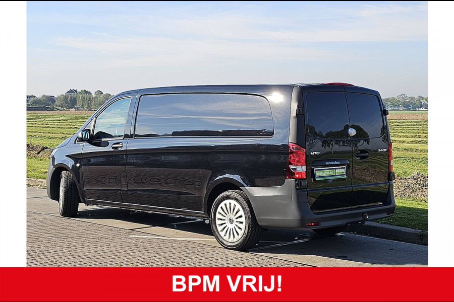 Mercedes-Benz Vito 114 CDI L3 Automaat Achterdeuren Airco 143Pk Euro6 Nieuw-Type Bpm-Vrij!