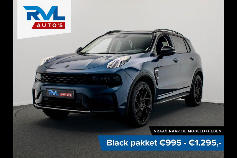 Lynk & Co 01 1.5 261PK Plug-in Hybrid *Zwarte Hemel* 360° Camera Pano/dak Apple/Carplay Adaptive/Cruise