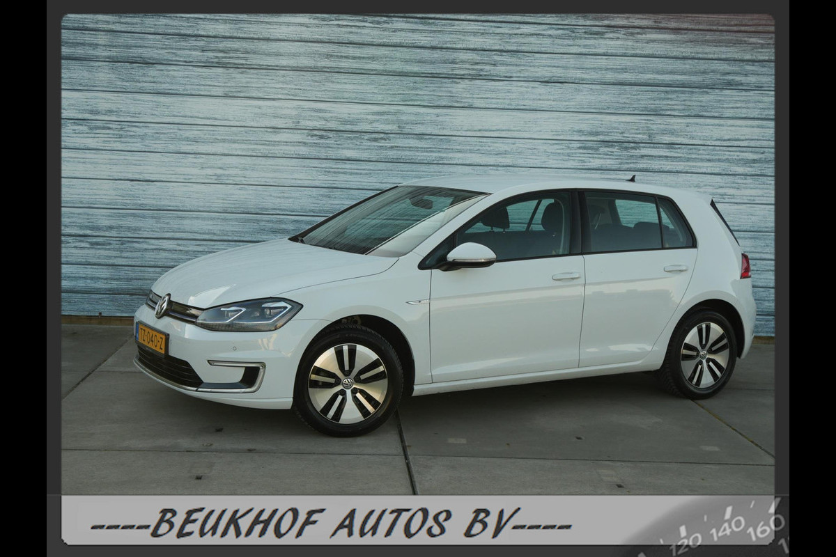 Volkswagen e-Golf Carplay Airco Navi Parksensor Adp Cruise Soh 91%