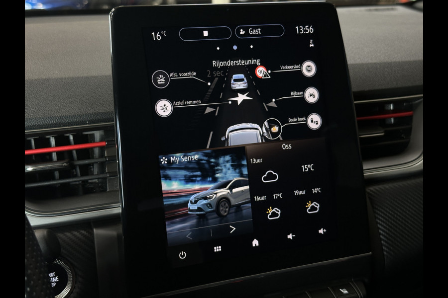 Renault Captur 1.3 mild hybrid 160 R.S. Line Groot Navi | Camera | 18" | ACC | Blindspot | Carplay | PDC V+A 100% Dealer onderhouden!