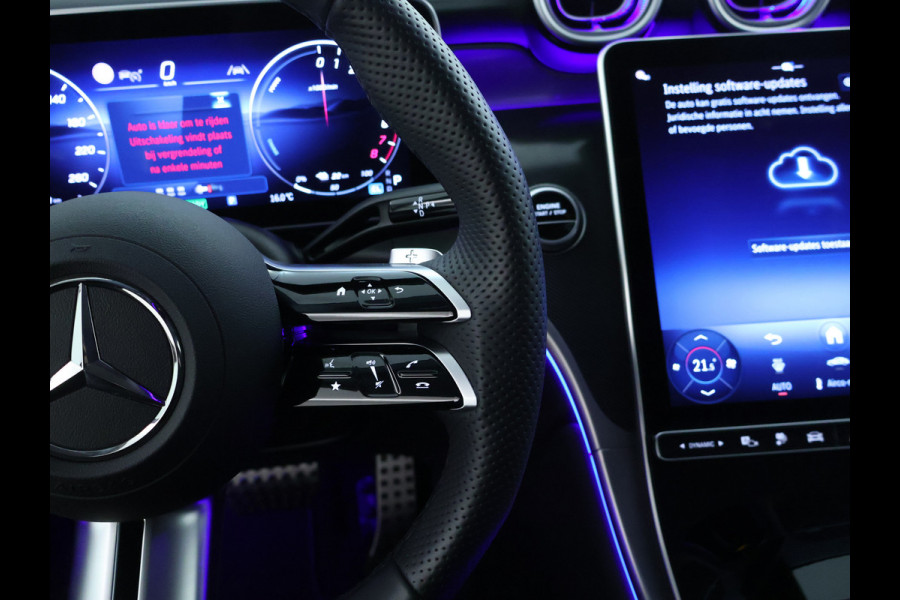 Mercedes-Benz GLC 300 e 4MATIC AMG Plug-In Hybride | AMG Line | Night Pakket | Trekhaak | Alarm Klasse 3 | Distronic | Memory Voorstoelen | Stuur en Stoelverwarming. Inclusief 24 maanden MB Certified garantie voor Europa.