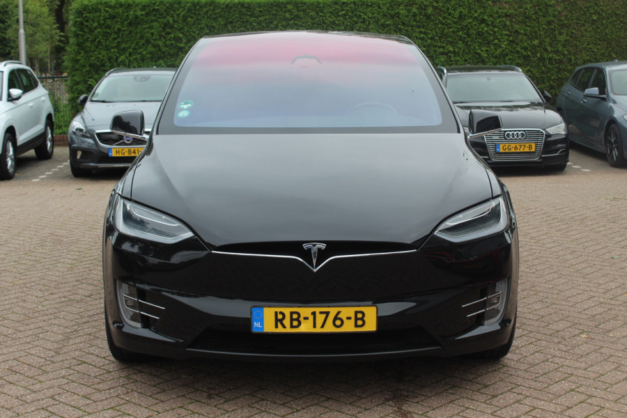 Tesla Model X 100D 6p. / SoH 89.8% / Autopilot / Trekhaak / Panoramadak / 20'' / Luxe Leder / Luchtvering