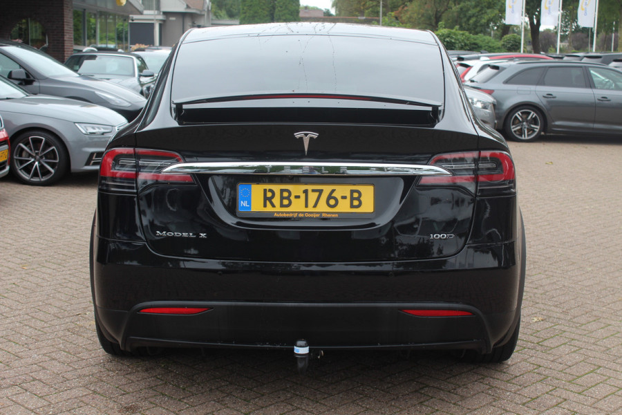 Tesla Model X 100D 6p. / SoH 89.8% / Autopilot / Trekhaak / Panoramadak / 20'' / Luxe Leder / Luchtvering