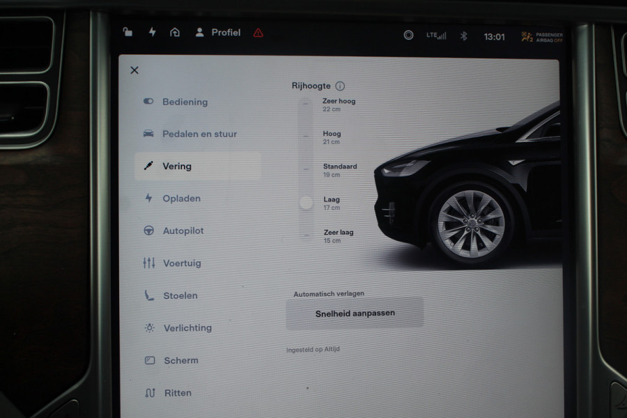 Tesla Model X 100D 6p. / SoH 89.8% / Autopilot / Trekhaak / Panoramadak / 20'' / Luxe Leder / Luchtvering
