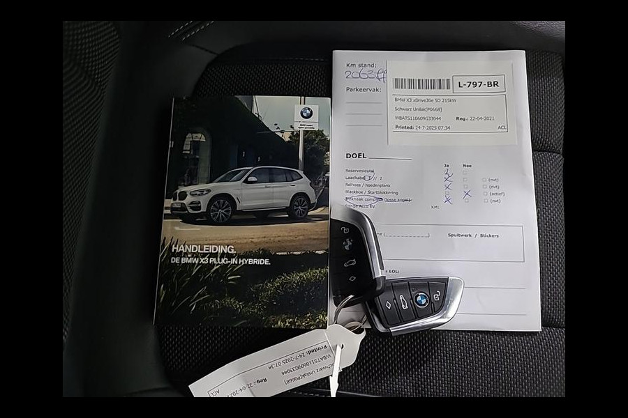 BMW X3 xDrive30e High Executive | Navi | Virtual | 1/2 Leder |