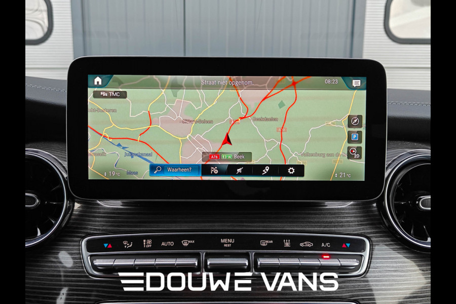 Mercedes-Benz V-Klasse V300 L2 9G-Tronic Automaat MBUX Apple Carplay Burmester 2zits. Dubbel Cabine Mogelijk 360° Camera BPM Vrij