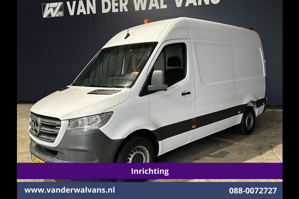 Mercedes-Benz Sprinter 316 CDI 163pk 3500kg Trekhaak L2H2 Inrichting Euro6 Airco | Camera | Cruisecontrol | Apple Carplay, Android Auto, Parkeersensoren