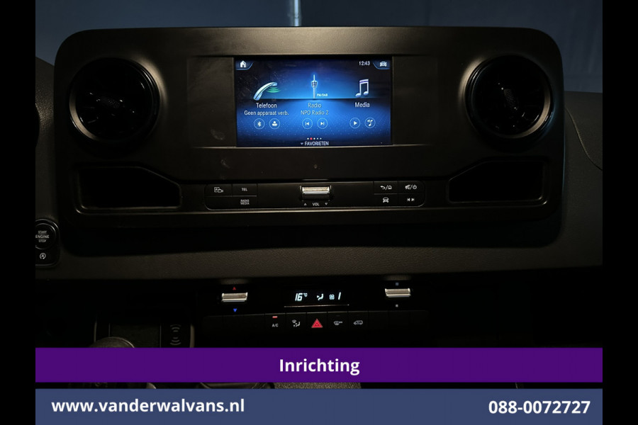 Mercedes-Benz Sprinter 316 CDI 163pk 3500kg Trekhaak L2H2 Inrichting Euro6 Airco | Camera | Cruisecontrol | Apple Carplay, Android Auto, Parkeersensoren