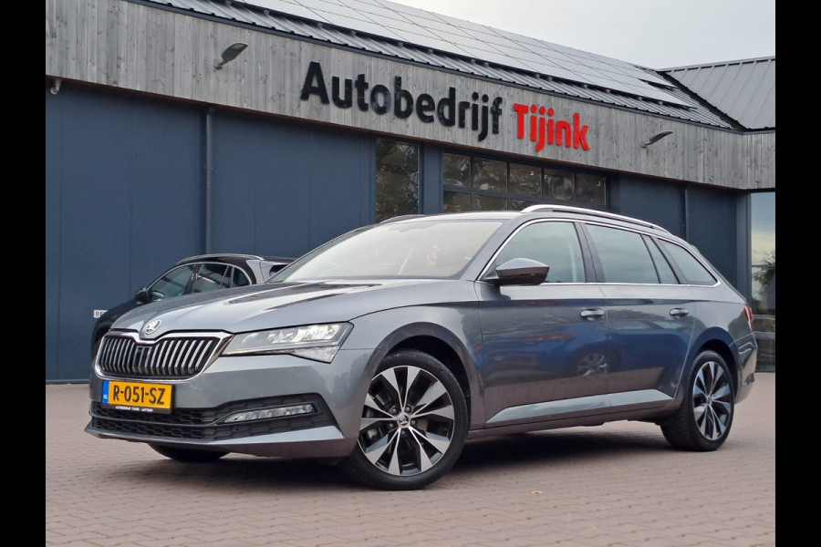 Škoda Superb Combi 1.5 TSI ACT Business Edition | Automaat | LED | Trekhaak | Stoelverwarming | Cruise | All-seasons | PDC |