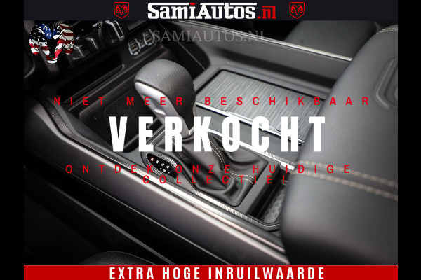 Dodge Ram 1500 GT EDITION | 5.7 V8 HEMI | VIRTUAL COCKPIT | HEAD-UP | ADAPTIVE CRUISE | 360 CAMERA | TRX PACK | Comfortabele Dubbele Cabine met Royale 5 Zitplaatsen | BPM vrij BPM vrij | Nu Leverbaar uit Voorraad | Voorraad Nr 2436