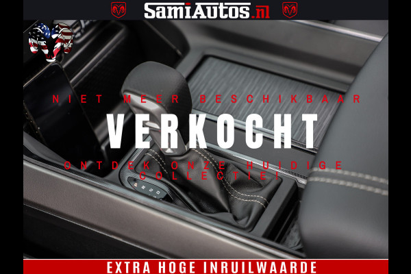 Dodge Ram 1500 GT EDITION | 5.7 V8 HEMI | VIRTUAL COCKPIT | HEAD-UP | ADAPTIVE CRUISE | 360 CAMERA | TRX PACK | Comfortabele Dubbele Cabine met Royale 5 Zitplaatsen | BPM vrij BPM vrij | Nu Leverbaar uit Voorraad | Voorraad Nr 2436