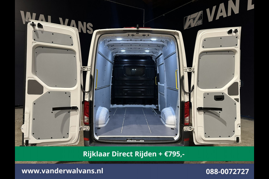 Volkswagen Crafter 2.0 TDI 140pk L3H3 L2H2 Euro6 *Rijklaar Direct Rijden* Airco | Camera | Apple Carplay | Android Auto Parkeersensoren, Bijrijdersbank, 3000kg trekvermogen