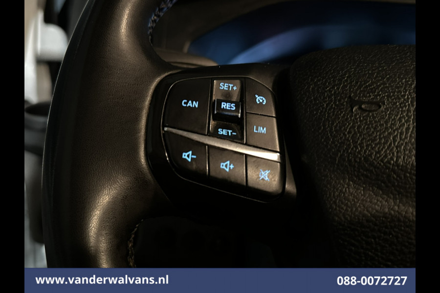Ford Transit Custom 2.0 TDCI 130pk L2H1 Euro6 Airco | Camera | Apple Carplay | Android Auto | LED | Cruisecontrol 2800kg Trekhaak, Verwarmde voorruit, Stoelverwarming, Parkeersensoren