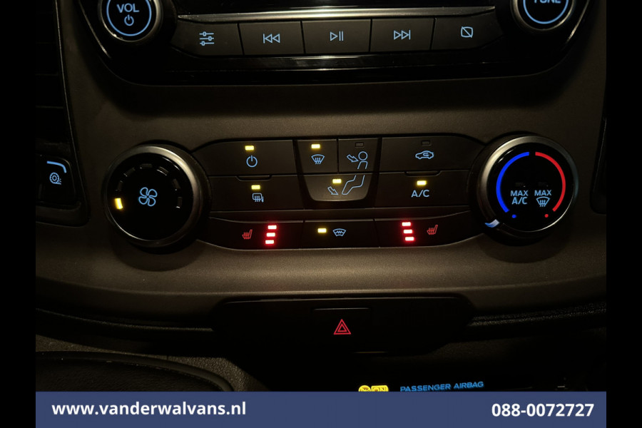Ford Transit Custom 2.0 TDCI 130pk L2H1 Euro6 Airco | Camera | Apple Carplay | Android Auto | LED | Cruisecontrol 2800kg Trekhaak, Verwarmde voorruit, Stoelverwarming, Parkeersensoren
