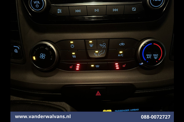 Ford Transit Custom 2.0 TDCI 130pk L2H1 Euro6 Airco | Camera | Apple Carplay | Android Auto | LED | Cruisecontrol 2800kg Trekhaak, Verwarmde voorruit, Stoelverwarming, Parkeersensoren