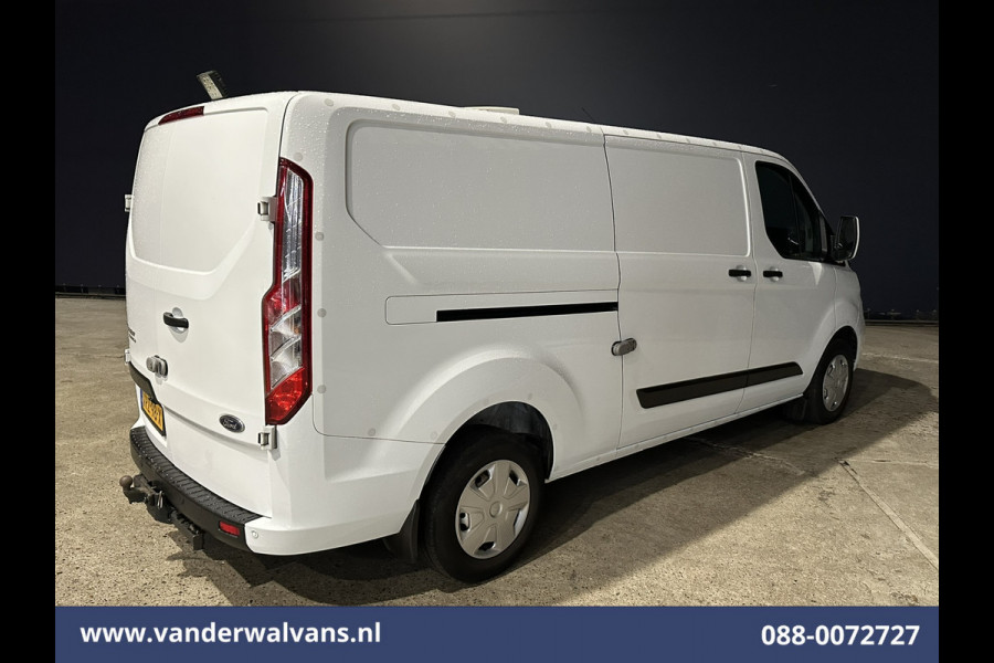 Ford Transit Custom 2.0 TDCI 130pk L2H1 Euro6 Airco | Camera | Apple Carplay | Android Auto | LED | Cruisecontrol 2800kg Trekhaak, Verwarmde voorruit, Stoelverwarming, Parkeersensoren