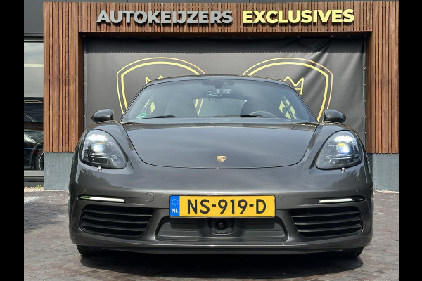 Porsche 718 Cayman 2.0 Sportchrono Adapt. Cruise BOSE Stuurverw. CarPlay Keyless LED 20”LM Agaatgrijs