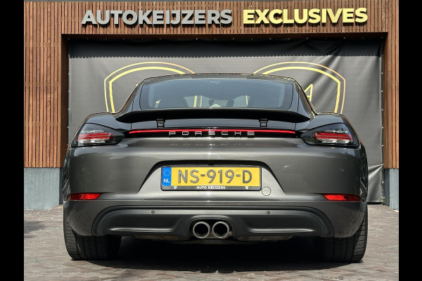 Porsche 718 Cayman 2.0 Sportchrono Adapt. Cruise BOSE Stuurverw. CarPlay Keyless LED 20”LM Agaatgrijs