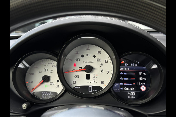 Porsche 718 Cayman 2.0 Sportchrono Adapt. Cruise BOSE Stuurverw. CarPlay Keyless LED 20”LM Agaatgrijs