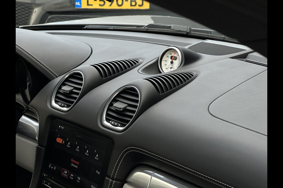Porsche 718 Cayman 2.0 Sportchrono Adapt. Cruise BOSE Stuurverw. CarPlay Keyless LED 20”LM Agaatgrijs