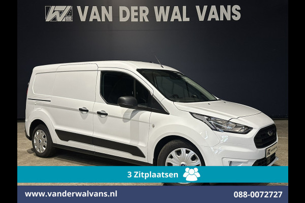 Ford Transit Connect 1.5 EcoBlue 100pk L2H1 Euro6 Airco | 3-Zits | Cruisecontrol | Stoelverwarming | Verwarmde voorruit Parkeersensoren, Bijrijdersbank
