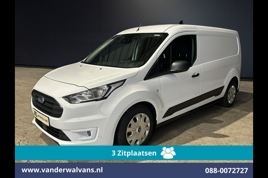 Ford Transit Connect 1.5 EcoBlue 100pk L2H1 Euro6 Airco | 3-Zits | Cruisecontrol | Stoelverwarming | Verwarmde voorruit Parkeersensoren, Bijrijdersbank