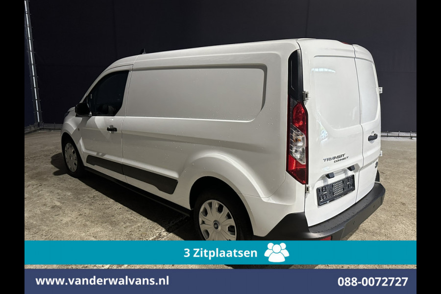 Ford Transit Connect 1.5 EcoBlue 100pk L2H1 Euro6 Airco | 3-Zits | Cruisecontrol | Stoelverwarming | Verwarmde voorruit Parkeersensoren, Bijrijdersbank