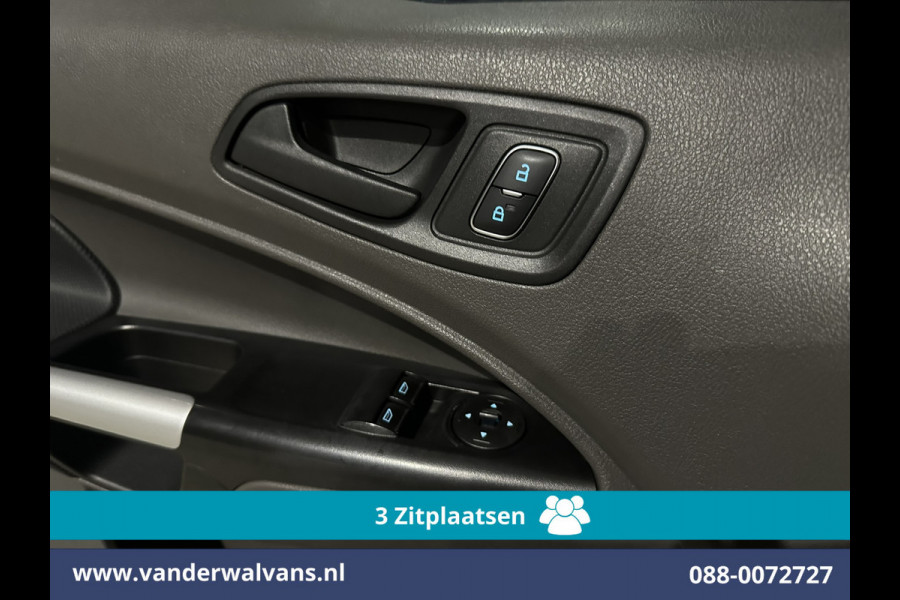 Ford Transit Connect 1.5 EcoBlue 100pk L2H1 Euro6 Airco | 3-Zits | Cruisecontrol | Stoelverwarming | Verwarmde voorruit Parkeersensoren, Bijrijdersbank