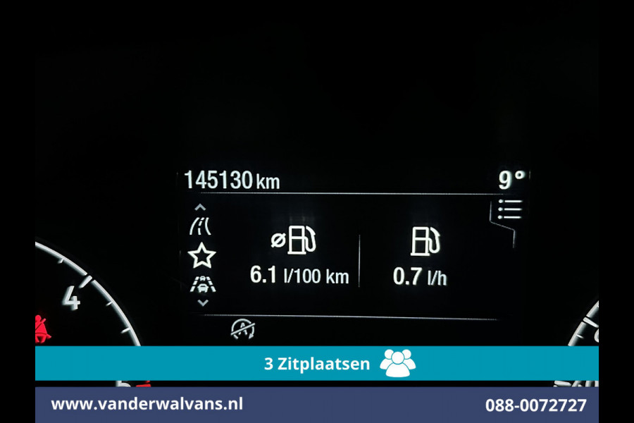 Ford Transit Connect 1.5 EcoBlue 100pk L2H1 Euro6 Airco | 3-Zits | Cruisecontrol | Stoelverwarming | Verwarmde voorruit Parkeersensoren, Bijrijdersbank