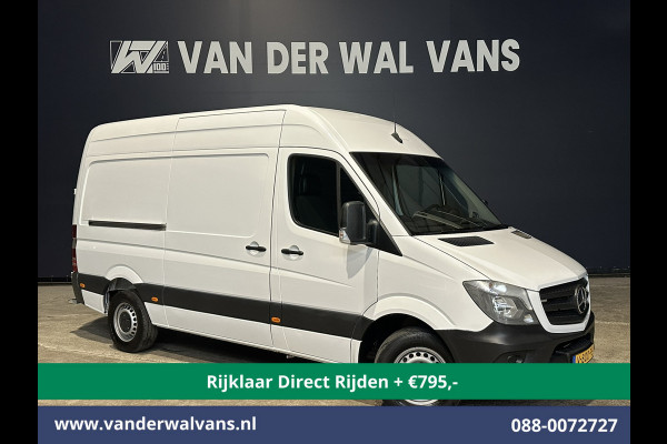Mercedes-Benz Sprinter 316 CDI 163pk L2H2 Euro6 *Rijklaar Direct Rijden* Airco | 2800kg trekhaak | Cruisecontrol | Parkeersensoren zijdeur Mercedes-Benz Sprinter 316 CDI 163pk L2H2 Euro6 *Rijklaar Direct Rijden* Airco | 2800kg trekhaak | Cruisecontrol | Parkeersensoren zijdeur
