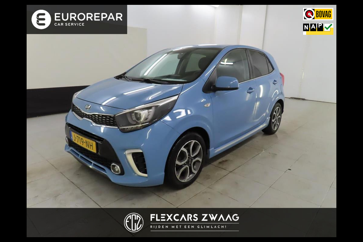 Kia Picanto 1.0 MPi GT-Line Edition - Navi - Leder - Airco - Parkeerhulp - Org.NL Kia Picanto 1.0 MPi GT-Line Edition - Navi - Leder - Airco - Parkeerhulp - Org.NL