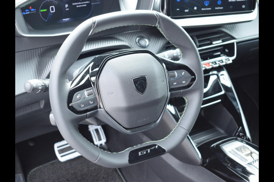 Peugeot e-208 EV GT Avantage 51 kWh NAVI + CARPLAY | ACHTERUITRIJCAMERA MET SENSOREN | E.C.C. | UIT VOORRAAD LEVERBAAR