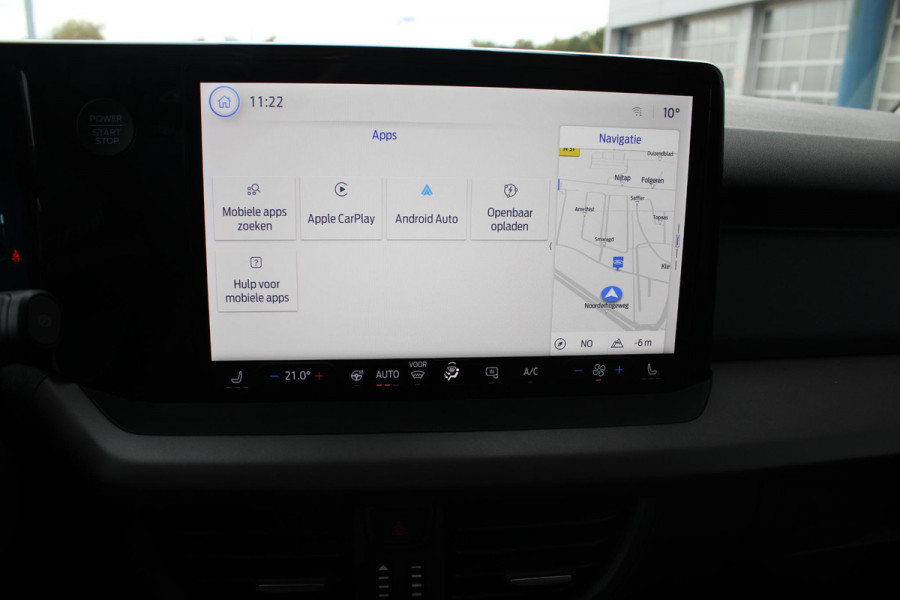 Ford E-Transit Courier Limited 44 kWh 136pk | Ford Voorraad | Trekhaak | Driver Assistance Pack met Navigatie | Led laadruimte verlichting | Laadvloerbescherming Rubber