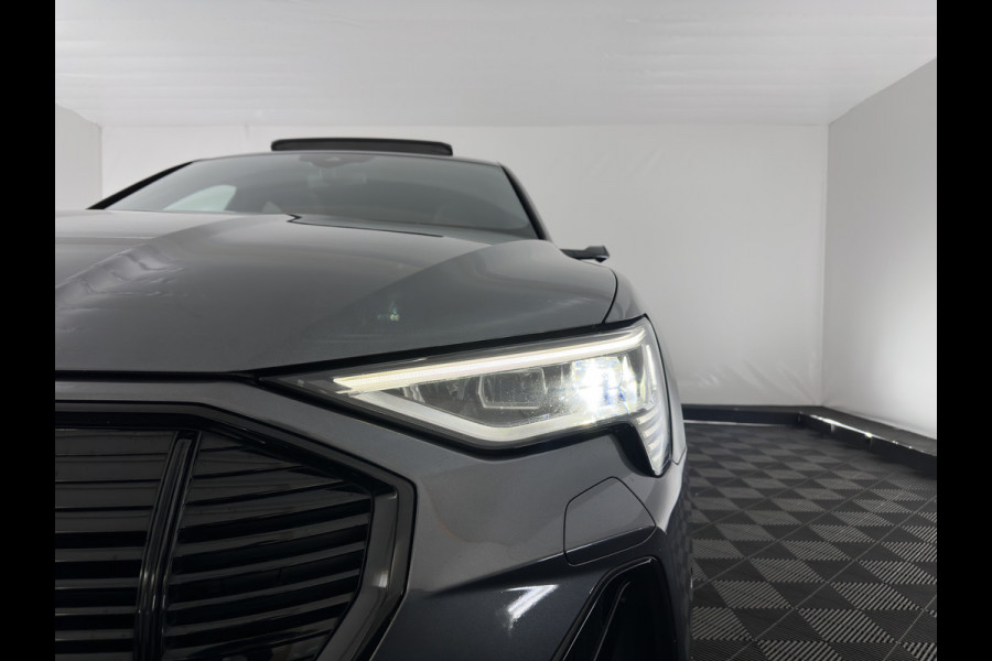 Audi e-tron Sportback 55 Quattro S-Line 95 kWh [ 3-Fase ] {SOH-92%} (INCL-BTW) *PANO | VIRTUAL-MIRRORS | AUDI-DESIGN-LEATHER | ADAPTIVE-CRUISE | TOP-VIEW |  BANG/OLUFSEN-SURROUND | MEMORY-PACK | KEYLESS | HEATED-SPORTSEATS | DIGI-COCKPIT | NAVI-FULLMAP | ...