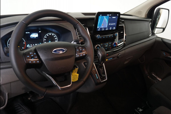 Ford Transit Custom 130pk L2H1 Limited Dubbele cabine Automaat Navi Airco 2 Schuifdeuren Trekhaak PDC Carplay DAB