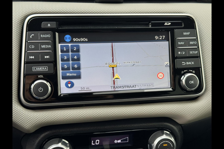 Nissan Micra 0.9 IG-T N-Connecta Cruise control Climate control Navigatie DAB Bleutooth Parkeersensor