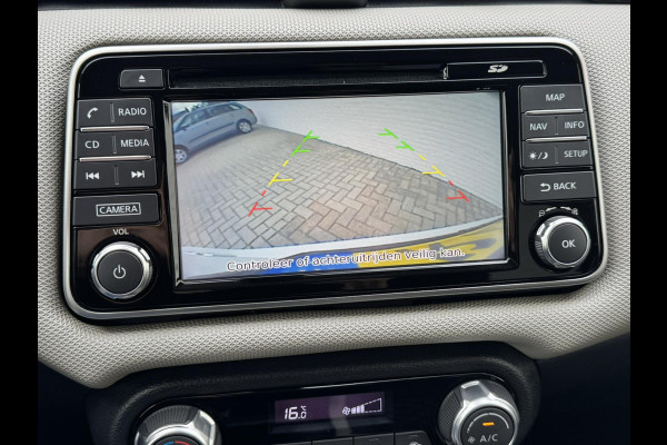 Nissan Micra 0.9 IG-T N-Connecta Cruise control Climate control Navigatie DAB Bleutooth Parkeersensor