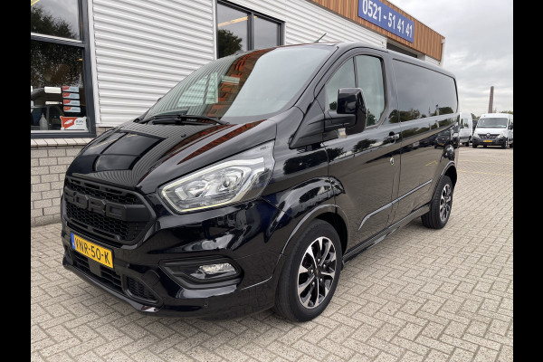 Ford Transit Custom 320 2.0 TDCI 185pk automaat L1H1 Sport / vaste prijs rijklaar € 22.950 ex btw / lease vanaf € 375 / half leer / airco / cruise / navi / camera / stoelverwarming !