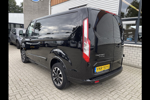 Ford Transit Custom 320 2.0 TDCI 185pk automaat L1H1 Sport / vaste prijs rijklaar € 22.950 ex btw / lease vanaf € 375 / half leer / airco / cruise / navi / camera / stoelverwarming !