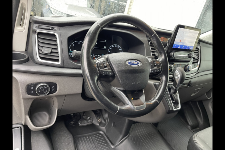 Ford Transit Custom 320 2.0 TDCI 185pk automaat L1H1 Sport / vaste prijs rijklaar € 22.950 ex btw / lease vanaf € 375 / half leer / airco / cruise / navi / camera / stoelverwarming !