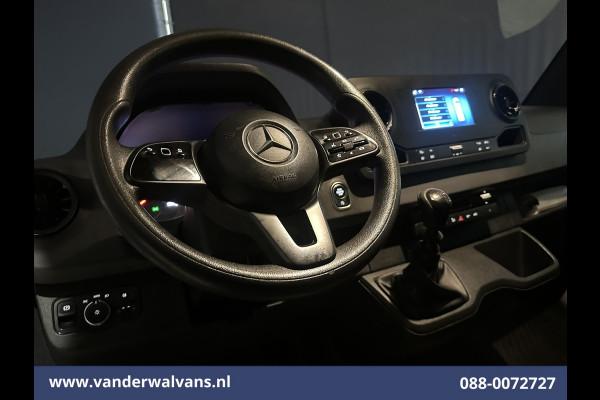 Mercedes-Benz Sprinter 316 CDI 163pk L3H2 Euro6 Airco | Camera | Navigatie | Apple Carplay | Android Auto | Chauffeursstoel Stoelverwarming, Bijrijdersbank