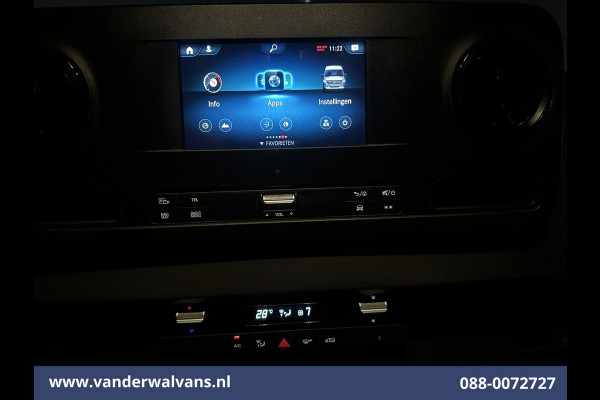 Mercedes-Benz Sprinter 316 CDI 163pk L3H2 Euro6 Airco | Camera | Navigatie | Apple Carplay | Android Auto | Chauffeursstoel Stoelverwarming, Bijrijdersbank